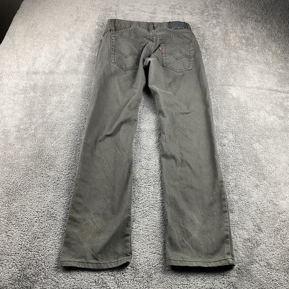 Levis 511 Slim Fit Jeans Boys Youth 14 Reg 27x27 Gray Low Rise - Picture 10 of 14